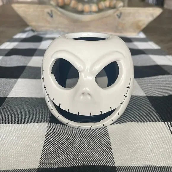 JACK SKELLINGTON Ceramic Votive Holder - Picture 2 of 6